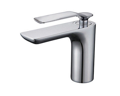 বাথরুম ক্রোম ব্রাস কল কল OEM একক লিভার আধুনিক