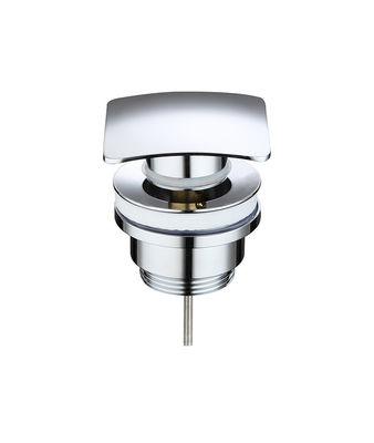 ব্রাস বেসিন ড্রেনাইজেশন বর্গাকার ক্যাপ stopper vanity বর্জ্য ড্রেন ধারক পপ আপ ড্রেন টয়লেট বেসিন বর্জ্য ক্রোম OEM