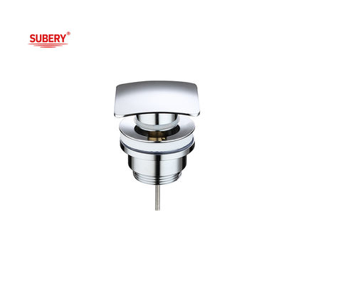 ব্রাস বেসিন ড্রেনাইজেশন বর্গাকার ক্যাপ stopper vanity বর্জ্য ড্রেন ধারক পপ আপ ড্রেন টয়লেট বেসিন বর্জ্য ক্রোম OEM