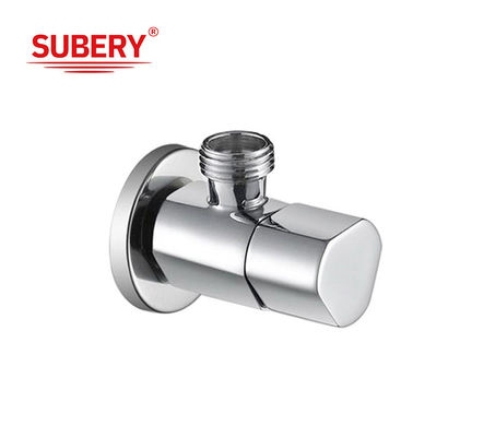 G1/2&quot; থ্রেড ত্রিভুজ ভালভ ব্রাস শরীর Abs হ্যান্ডেল Oem